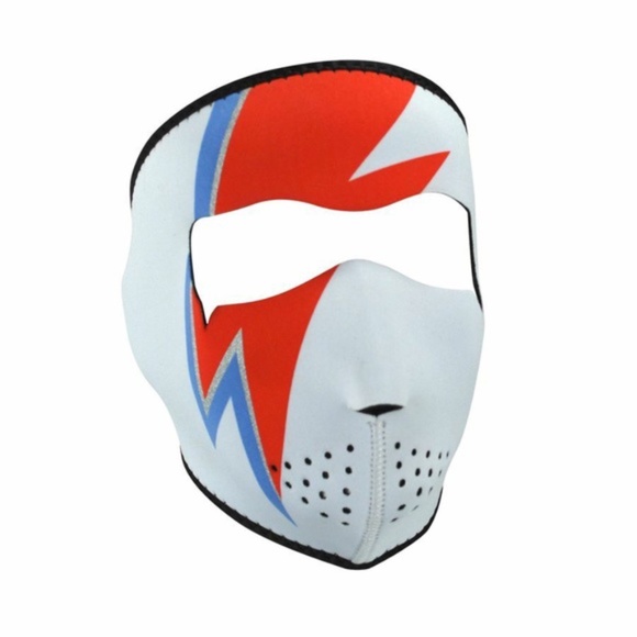 Zan Headgear Bowie Red Full Face Winter Protection Mask Cosplay New - Picture 1 of 6